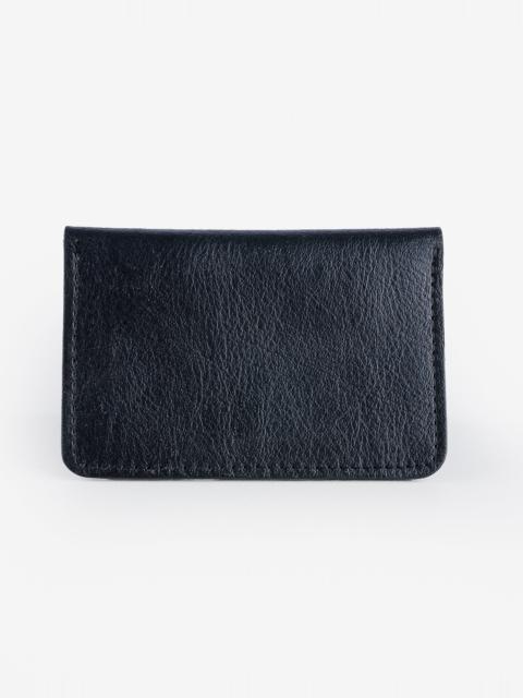 Iron Heart OGL-KINGSMAN-MCH-TBLK OGL Kingsman Metro Flap Style Cardholder - Tumbled Black