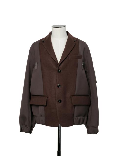 sacai Wool Melton Jacket