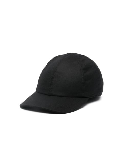 Canali wool baseball cap