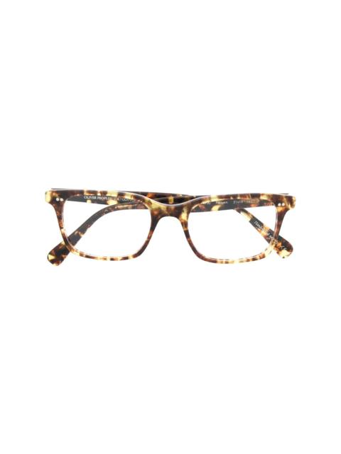 Nisen square frame glasses