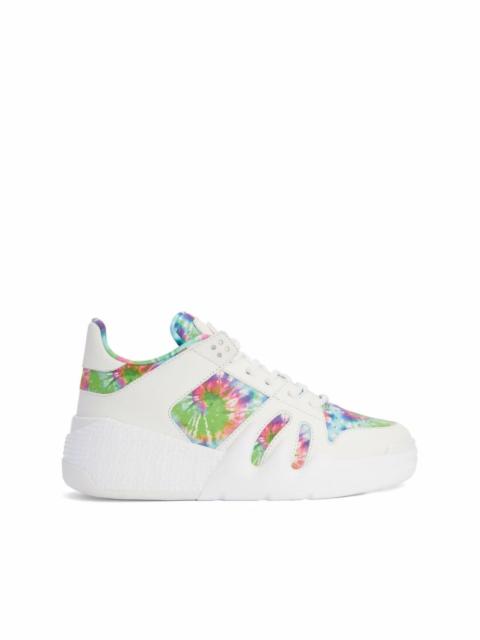 Talon tie-dye panelled sneakers