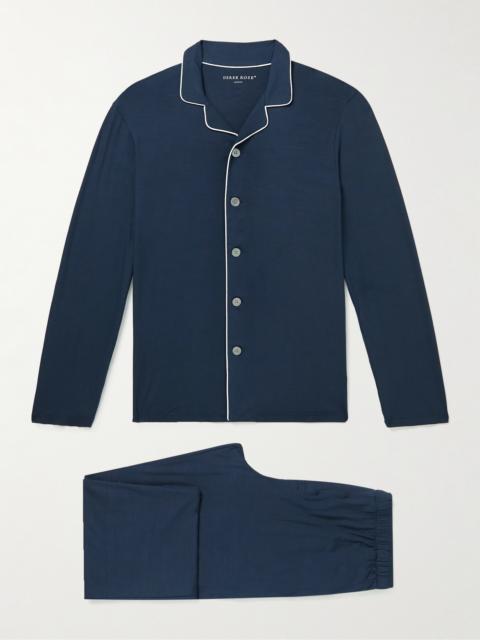 Derek Rose Basel Stretch Micro Modal Jersey Pyjama Set
