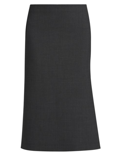 FABIANA FILIPPI Women's Bonded Wool Pencil Skirt - Ardesia