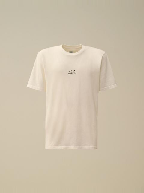 Tシャツ・カットソー C.P. COMPANY 70/2 MERCERIZED JERSEY PRINTED LOGO T-SHIRT C.P. Company Mercerized 70/2 Jersey Gasato Printed Logo T