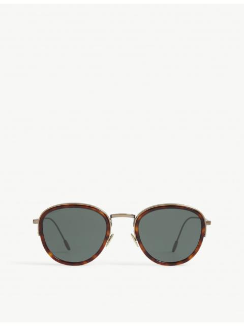 GIORGIO ARMANI Ar6068 round-frame sunglasses