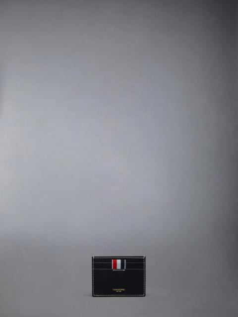 Thom Browne Vacchetta Leather Single Card Holder