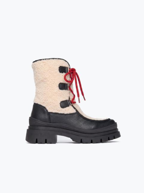 FRĒDA SALVADOR MARLEY SHEARLING LUG BOOT