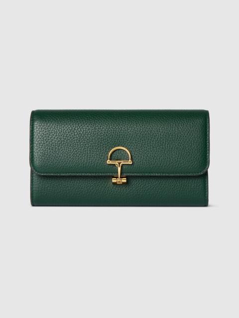 GUCCI Gucci Half Horsebit continental wallet