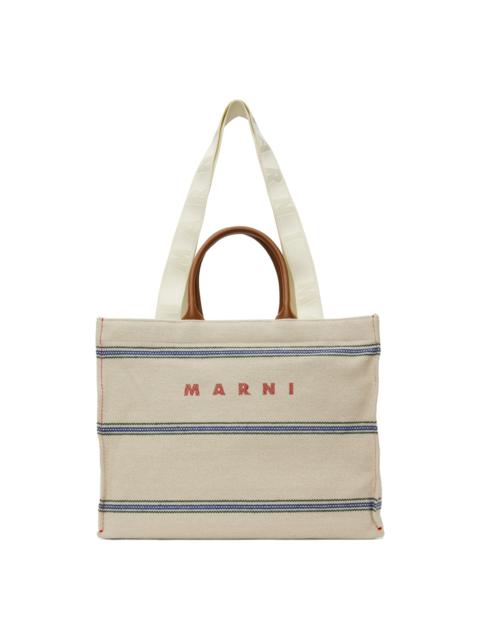 Marni Off-White Medium Tote