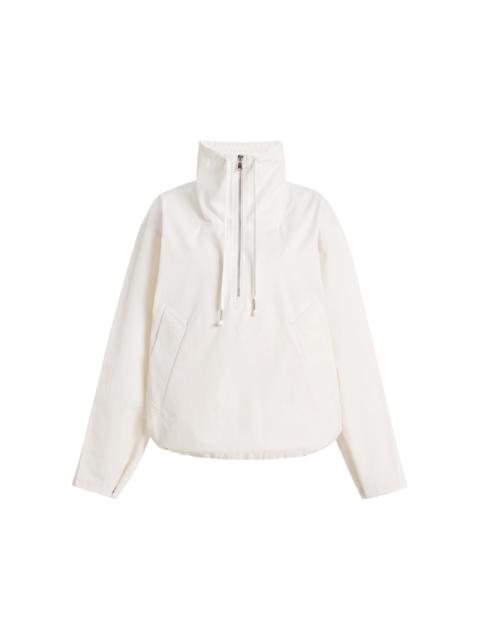 AGOLDE Lydia Cotton-Blend Jacket white
