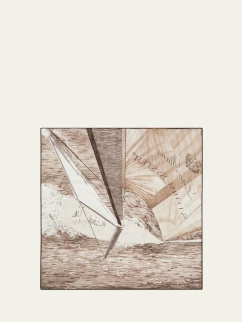 Loro Piana Men's Storm System Wool Foulard