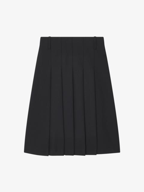 A.P.C. LONG PLEATED SKIRT