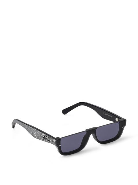 Louis Vuitton LV Script Rectangle Sunglasses