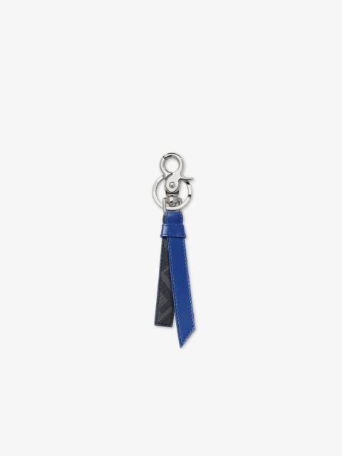 FENDI Blue leather key case