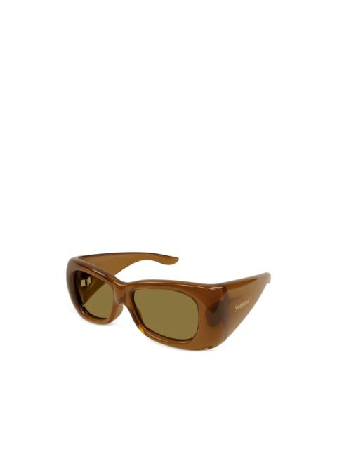 SAINT LAURENT SL 901 Howl rectangle-frame sunglasses
