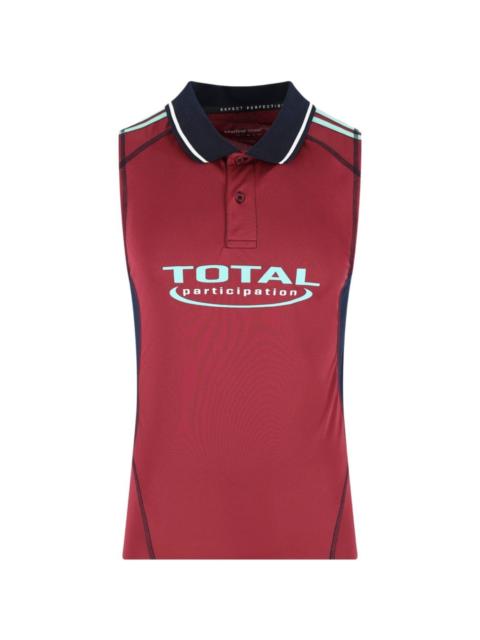 Martine Rose sleveless polo shirt