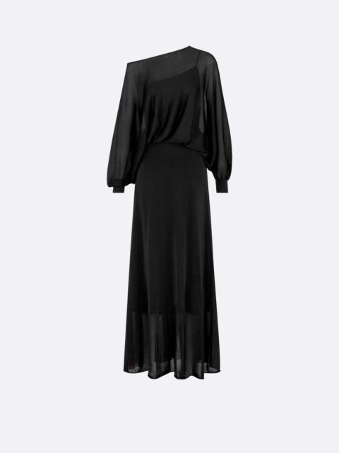 Dior Straight-Cut Long Dress