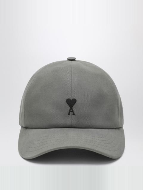 AMI Paris Ami De Coeur grey baseball cap