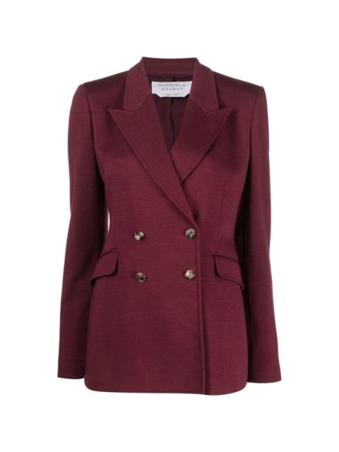 GABRIELA HEARST double-breasted wool-blend blazer