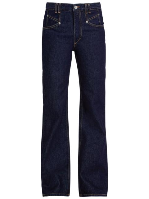 Isabel Marant Isabel Marant Belvia Straight-leg Jeans
