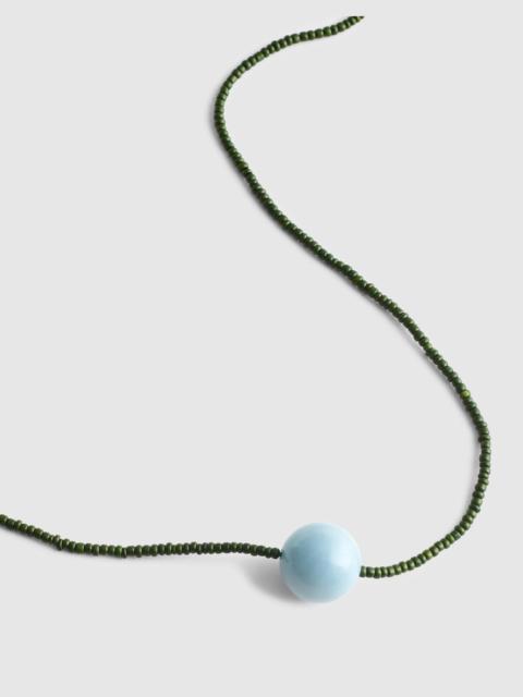 Madewell Semiprecious Beaded Ball Chain Necklace