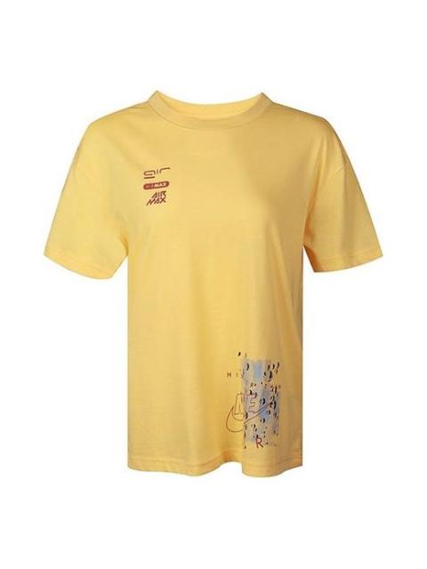 Nike (WMNS) Nike Tee Boy LUX Luxury T Yellow CT8921-795