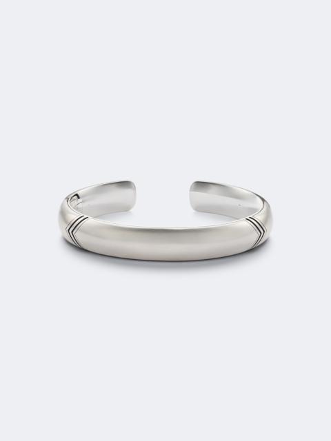 DAVID YURMAN Chevron Bold sterling silver cuff bracelet