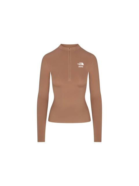 SKIMS SKIMS x TNF Refina Long Sleeve Top Sienna