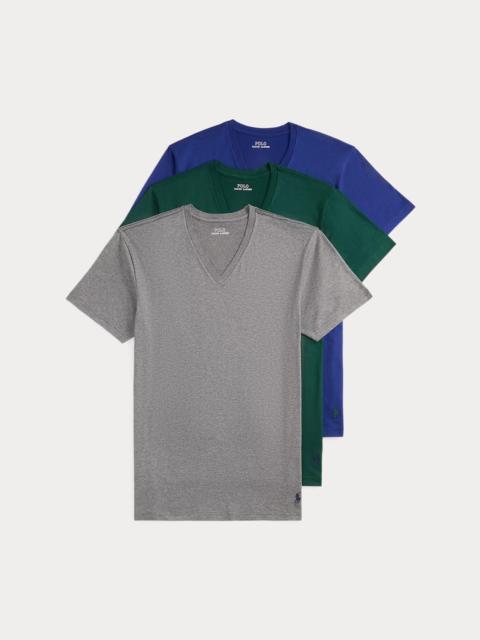 Polo Ralph Lauren Classic Fit Wicking V-Neck 3-Pack