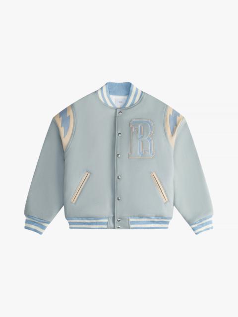 MINT WOOL LIGHTNING VARSITY