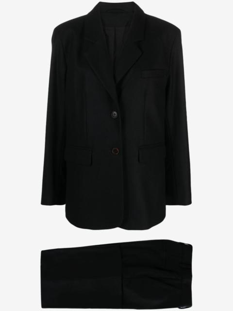 SKALL single-breasted recycled wool suit