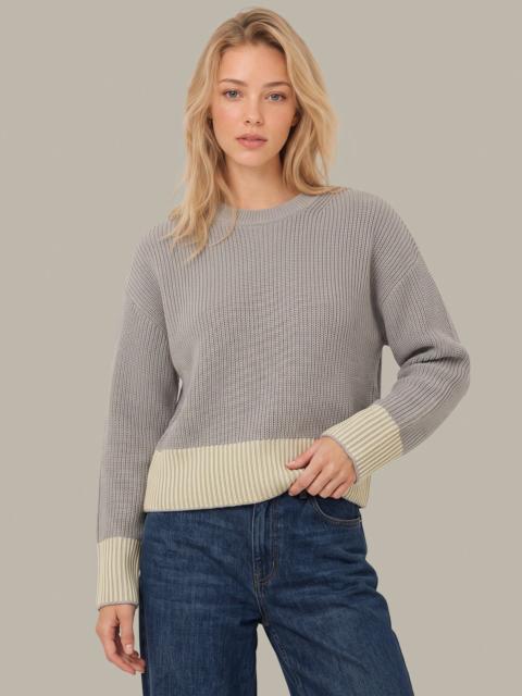 525 america Sienna Stripe Rib Pullover