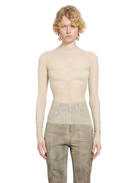 Rick Owens Temple Bandeau Mesh Top