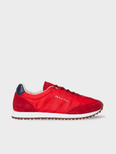Paul Smith Red 'Senso' Trainers