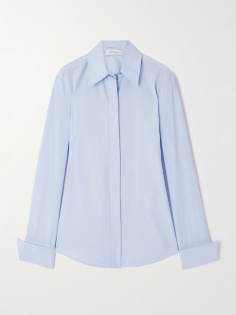 Sportmax Cotton-poplin shirt Sky blue