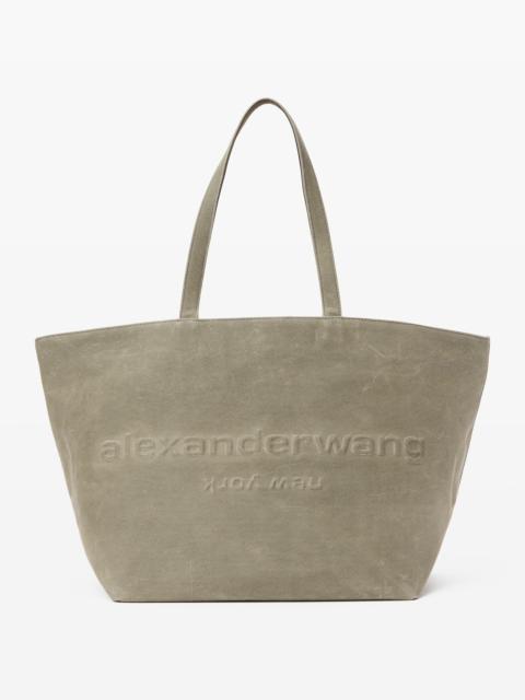 Alexander Wang Punch Tote Bag in wax canvas
