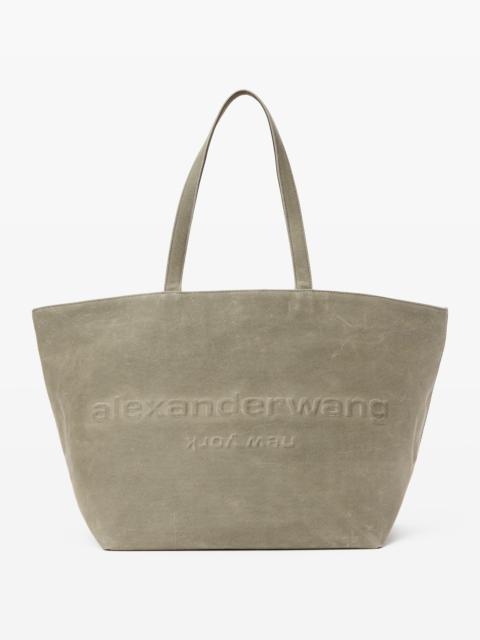 Alexander Wang Punch Tote Bag in wax canvas