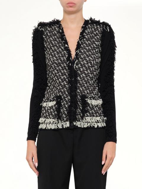 Lanvin Lanvin Knitted Jacket in Black