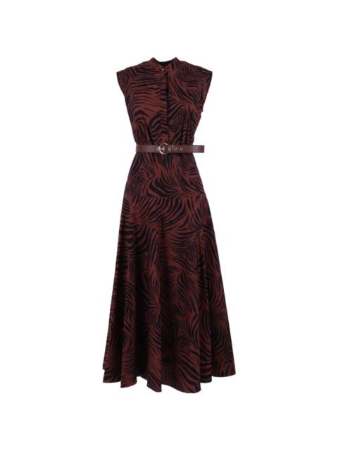 Max Mara Studio West zebra-print dress