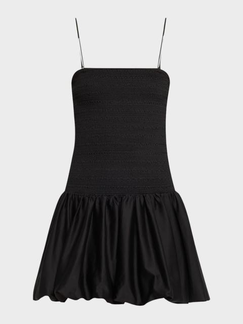 Alice + Olivia Arden Drop-Waist Bubble Mini Dress
