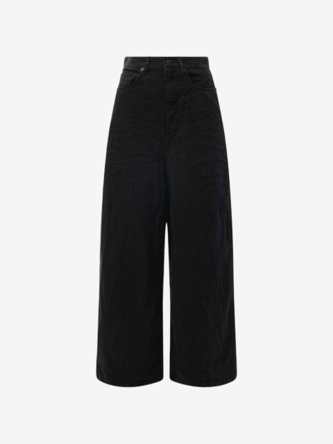 BALENCIAGA wide-leg jeans