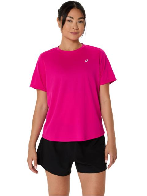 Asics ASICS SILVER SHORT SLEEVE TOP
