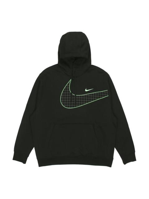 Nike Men's Nike Large Logo Printing Sports Knit Black DO6936-010