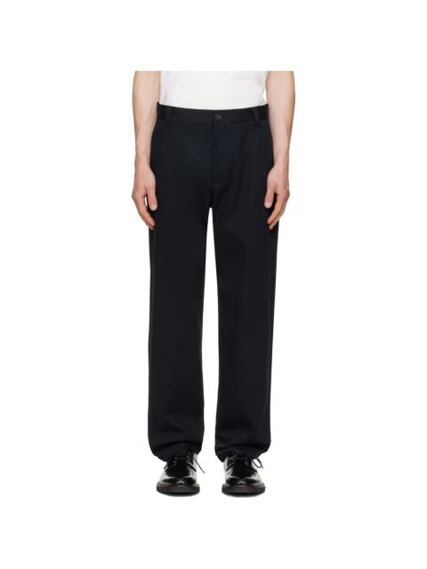 A.P.C. Navy Lawrence Chino Trousers