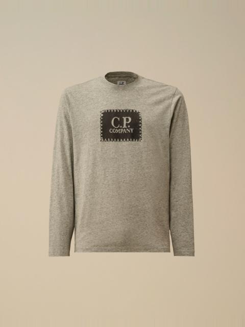 C.P. Company 30/1 Jersey Longsleeve Logo T-Shirt