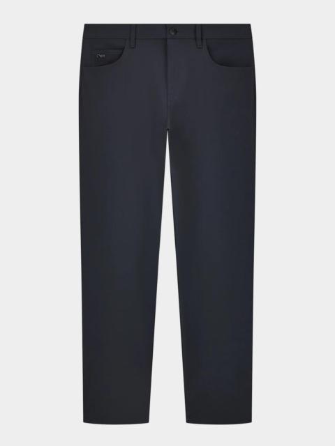 EMPORIO ARMANI Men's Technical Stretch Five-Pocket Pants