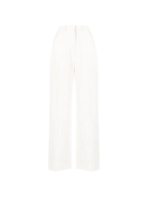 CASABLANCA high-waisted tailored trousers