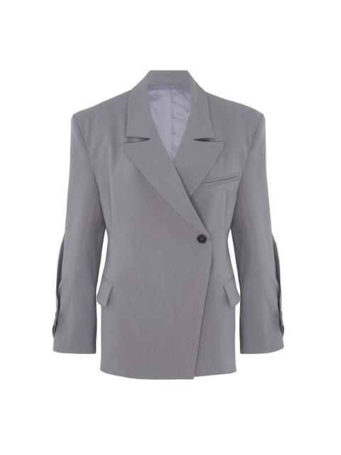 The Frankie Shop Pia Boxy Blazer - Grey