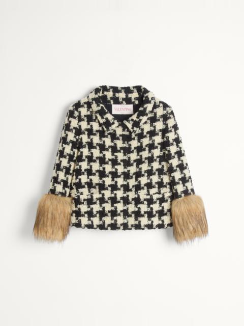 MACRO PIED DE POULE TWEED JACKET