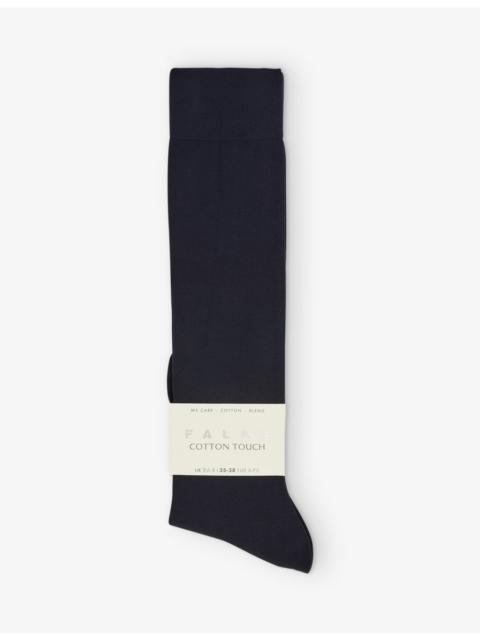 FALKE Cotton Touch ankle-length stretch-cotton blend socks